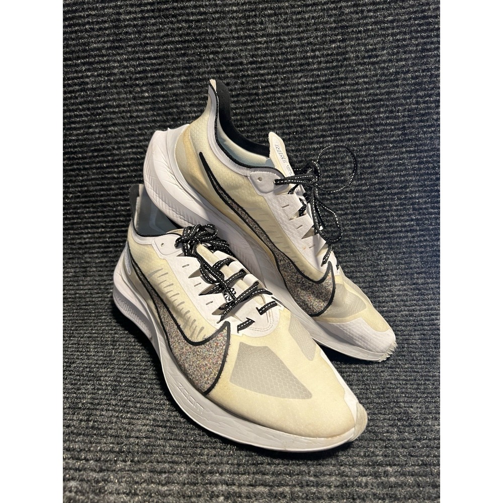 Nike Zoom Gravity White Shoes Running‎ Sneakers Lightweight Gym Mens 13 BQ3202